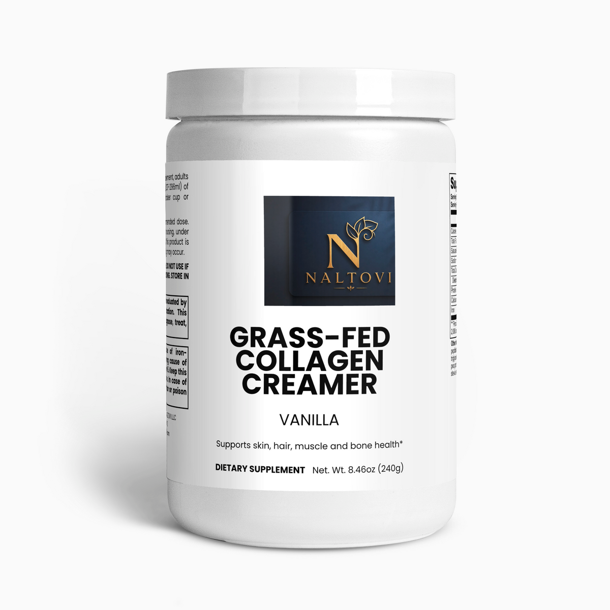 NALTOVI Grass-Fed Collagen Creamer – Vanilla