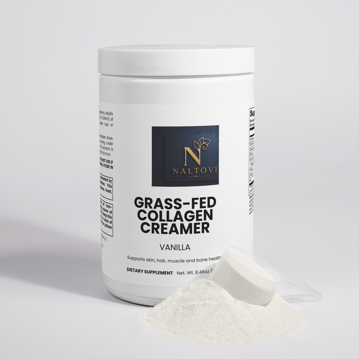 NALTOVI Grass-Fed Collagen Creamer – Vanilla