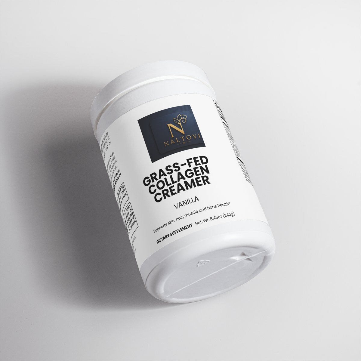 NALTOVI Grass-Fed Collagen Creamer – Vanilla