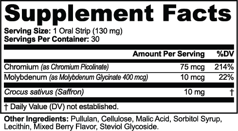NALTOVI Appetite Balance Oral Strips – Mixed Berry